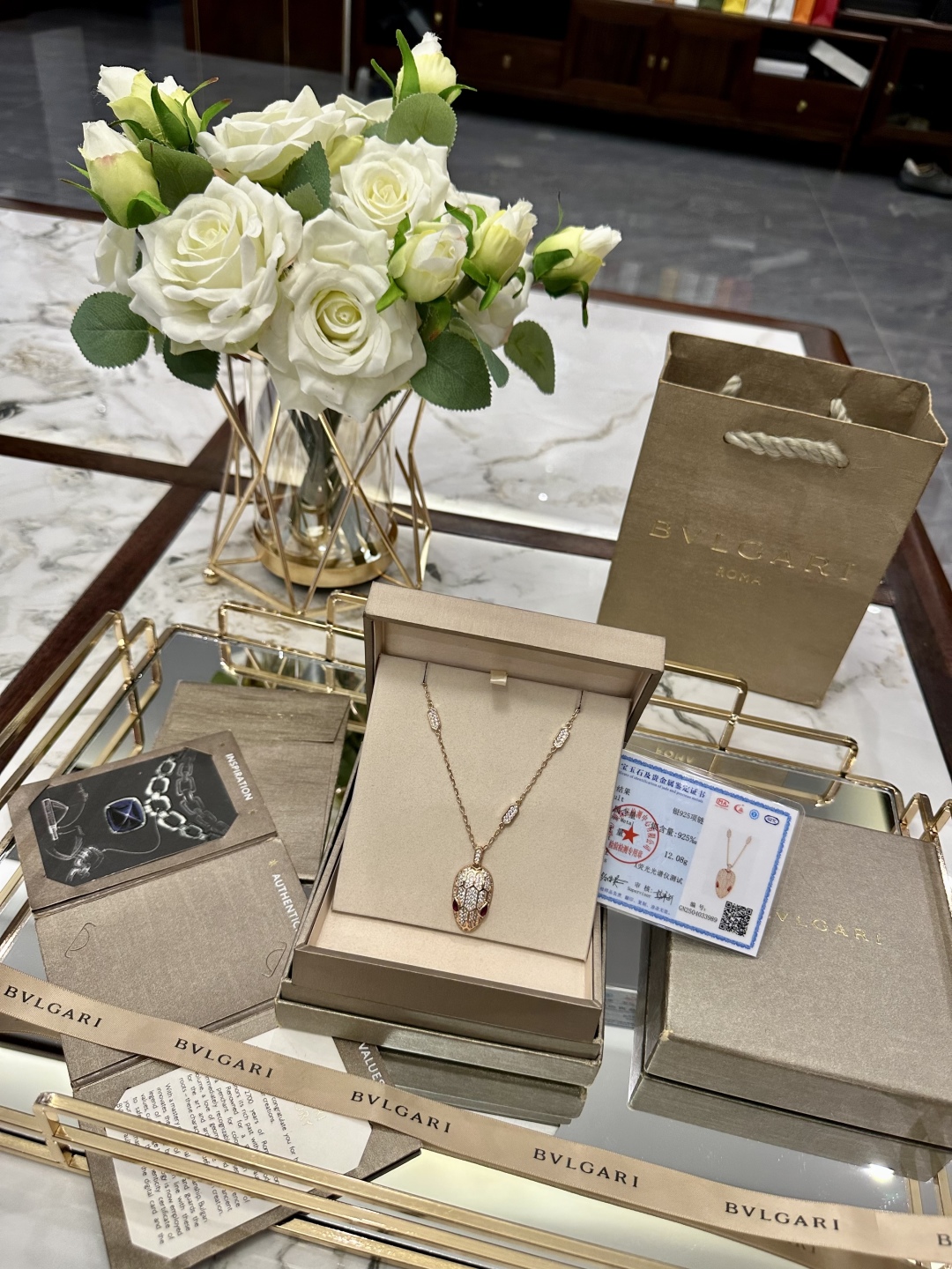 BVLGARI jewelry model 106